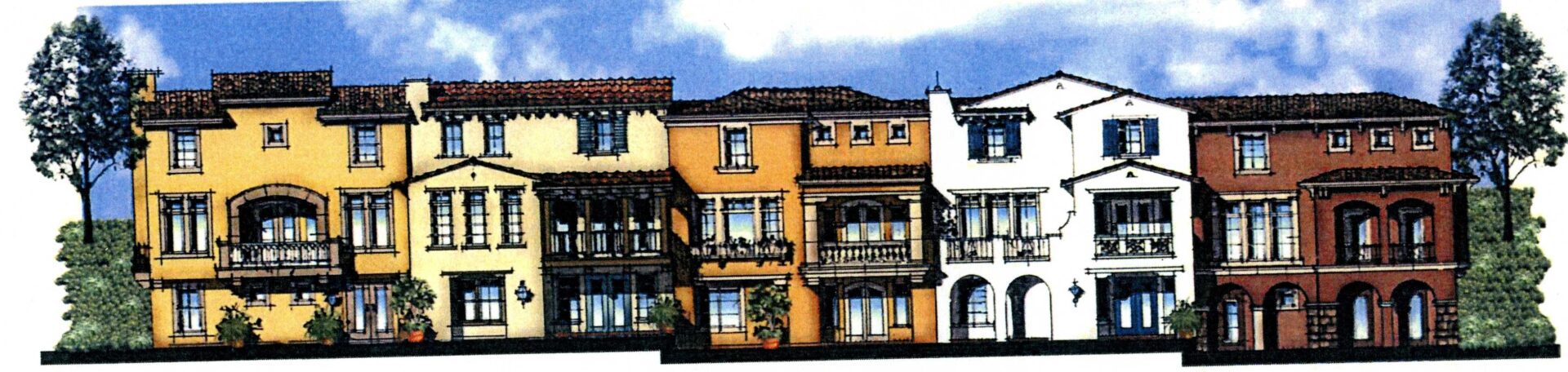 rolling_hills_townhomes_downhill_cropped A drawing of the front of a building.